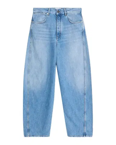 Givenchy Men's Stone-Washed Barrel-Leg Jeans | Thumbnail 1 Givenchy Men's Stone-Washed Barrel-Leg Jeans | Thumbnail 1