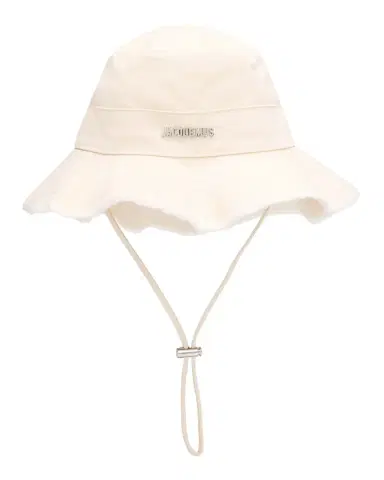 Jacquemus Men's The Artichaut Cotton Silver-Logo Bucket Hat | Thumbnail 2 Jacquemus Men's The Artichaut Cotton Silver-Logo Bucket Hat | Thumbnail 2