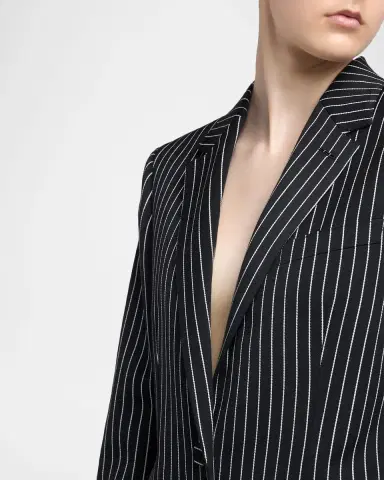 TOM FORD Pinstripe Wool Single-Breasted Blazer Jacket | Thumbnail 5 TOM FORD Pinstripe Wool Single-Breasted Blazer Jacket | Thumbnail 5