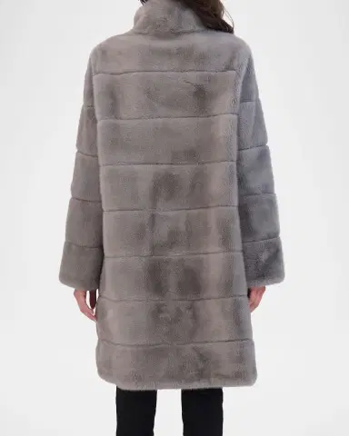 Lyla Grant Fur-Free Reversible Faux Mink Coat | Thumbnail 3 Lyla Grant Fur-Free Reversible Faux Mink Coat | Thumbnail 3