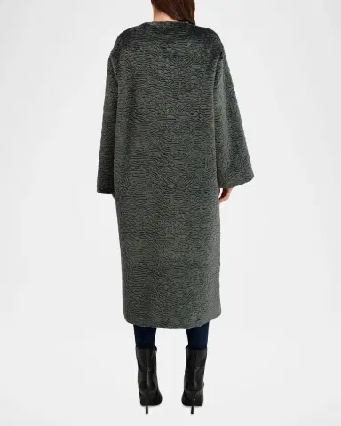 Lyla Grant Fur-Free Textured Faux Shearling Coat | Thumbnail 3 Lyla Grant Fur-Free Textured Faux Shearling Coat | Thumbnail 3