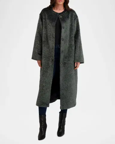 Lyla Grant Fur-Free Textured Faux Shearling Coat | Thumbnail 4 Lyla Grant Fur-Free Textured Faux Shearling Coat | Thumbnail 4