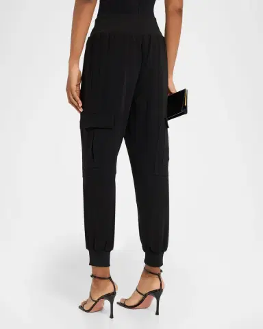 Cinq a Sept Giles Crepe Joggers | Thumbnail 3 Cinq a Sept Giles Crepe Joggers | Thumbnail 3