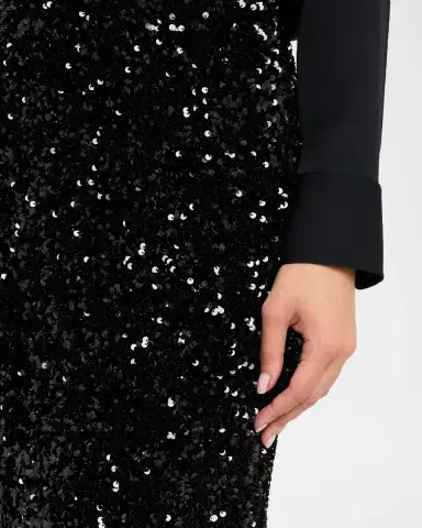 Vince Sequined Velvet Midi Skirt | Thumbnail 5 Vince Sequined Velvet Midi Skirt | Thumbnail 5