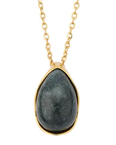 Bottega Veneta Drop Marble Pendant Necklace, Green | Thumbnail 1 Bottega Veneta Drop Marble Pendant Necklace, Green | Thumbnail 1