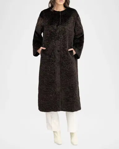 Lyla Grant Fur-Free Textured Faux Shearling Coat | Thumbnail 2 Lyla Grant Fur-Free Textured Faux Shearling Coat | Thumbnail 2