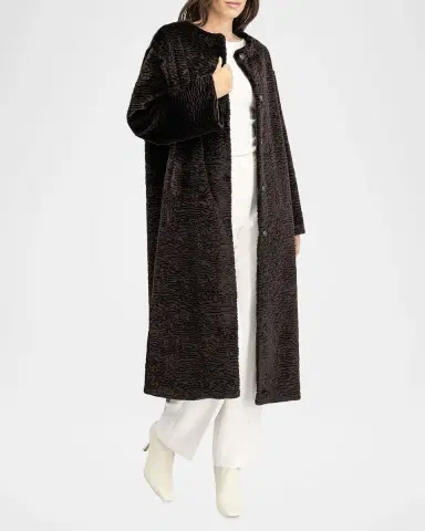 Lyla Grant Fur-Free Textured Faux Shearling Coat | Thumbnail 4 Lyla Grant Fur-Free Textured Faux Shearling Coat | Thumbnail 4