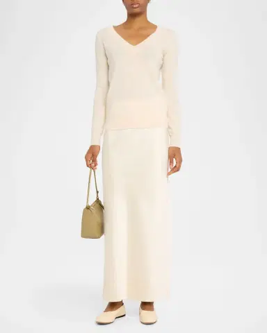 Vince Satin Bias Skirt | Thumbnail 2 Vince Satin Bias Skirt | Thumbnail 2