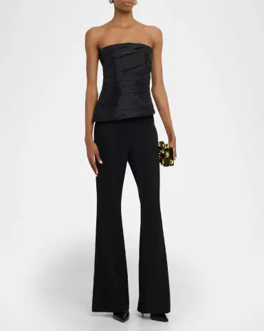 SIMKHAI Emerson Ruched Bustier | Thumbnail 2 SIMKHAI Emerson Ruched Bustier | Thumbnail 2