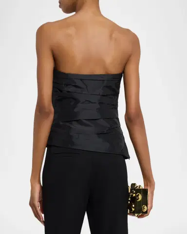 SIMKHAI Emerson Ruched Bustier | Thumbnail 3 SIMKHAI Emerson Ruched Bustier | Thumbnail 3