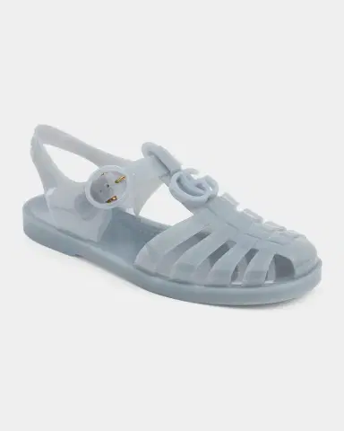 Gucci GG Glossy Jelly Fisherman Sandals | Thumbnail 2 Gucci GG Glossy Jelly Fisherman Sandals | Thumbnail 2