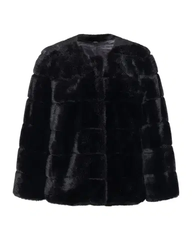Lyla Grant Fur-Free Short Faux Mink Coat | Thumbnail 1 Lyla Grant Fur-Free Short Faux Mink Coat | Thumbnail 1