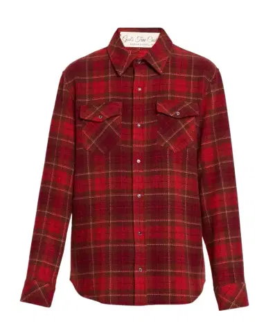 God 's True Cashmere Love Tartan Cashmere Flannel Shirt | Thumbnail 1 God 's True Cashmere Love Tartan Cashmere Flannel Shirt | Thumbnail 1