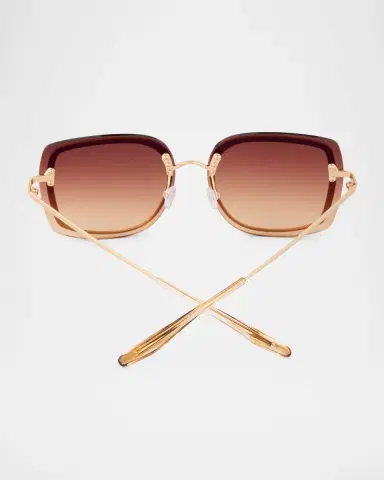 Barton Perreira Halima 65mm Square Titanium Sunglasses | Thumbnail 5 Barton Perreira Halima 65mm Square Titanium Sunglasses | Thumbnail 5