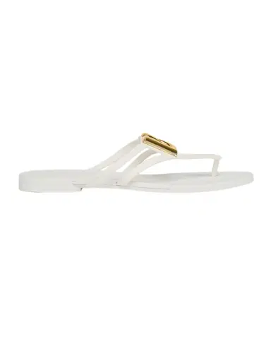 Dolce & Gabbana DG Jelly Flat Thong Sandals | Thumbnail 1 Dolce & Gabbana DG Jelly Flat Thong Sandals | Thumbnail 1