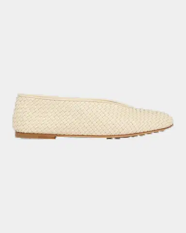 Bottega Veneta Micro Woven Nappa Leather Ballerina Flats | Thumbnail 2 Bottega Veneta Micro Woven Nappa Leather Ballerina Flats | Thumbnail 2