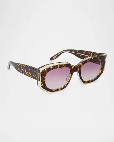 Barton Perreira Crescendo 50.5mm Square Acetate Sunglasses | Thumbnail 3 Barton Perreira Crescendo 50.5mm Square Acetate Sunglasses | Thumbnail 3