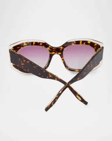 Barton Perreira Crescendo 50.5mm Square Acetate Sunglasses | Thumbnail 5 Barton Perreira Crescendo 50.5mm Square Acetate Sunglasses | Thumbnail 5
