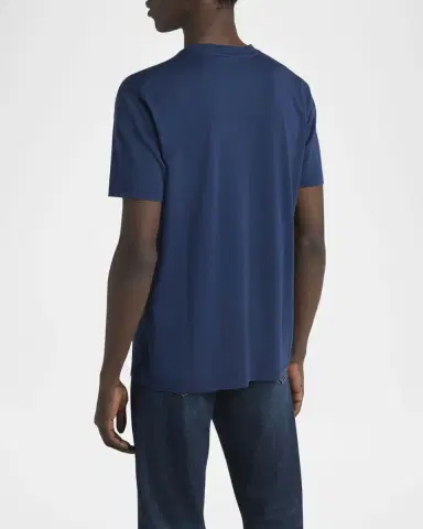 Tom Ford Men's Lyocell-Cotton Crewneck T-Shirt | Thumbnail 3 Tom Ford Men's Lyocell-Cotton Crewneck T-Shirt | Thumbnail 3