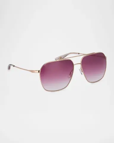 Barton Perreira Rizzo 60mm Aviator Titanium Sunglasses | Thumbnail 3 Barton Perreira Rizzo 60mm Aviator Titanium Sunglasses | Thumbnail 3
