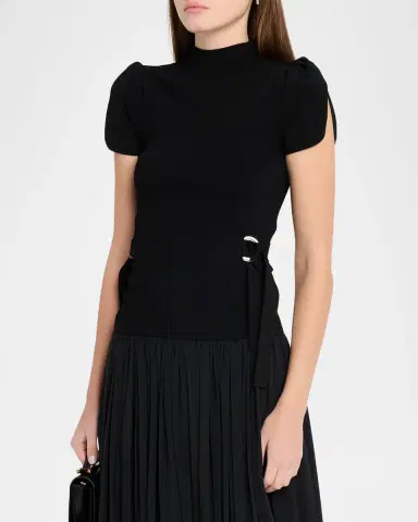 3.1 Phillip Lim Compact Rib Tulip Top | Thumbnail 4 3.1 Phillip Lim Compact Rib Tulip Top | Thumbnail 4