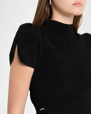 3.1 Phillip Lim Compact Rib Tulip Top | Thumbnail 5 3.1 Phillip Lim Compact Rib Tulip Top | Thumbnail 5