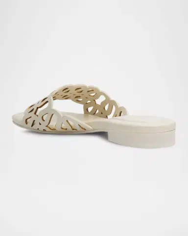 Simkhai McCall Laser-Cut Leather Sandals | Thumbnail 4 Simkhai McCall Laser-Cut Leather Sandals | Thumbnail 4