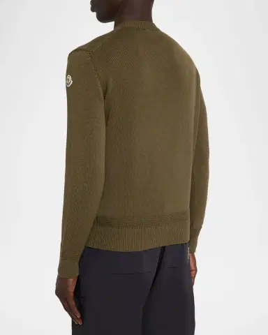 Moncler en's Knit Crewneck Sweater | Thumbnail 3 Moncler en's Knit Crewneck Sweater | Thumbnail 3