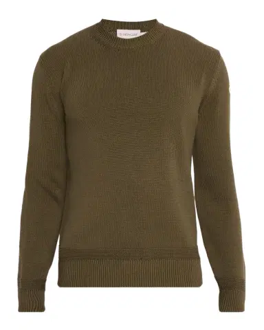 Moncler en's Knit Crewneck Sweater | Thumbnail 1 Moncler en's Knit Crewneck Sweater | Thumbnail 1