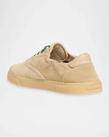 Moncler Men's Vera Leather Low-Top Sneakers | Thumbnail 4 Moncler Men's Vera Leather Low-Top Sneakers | Thumbnail 4
