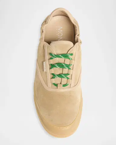 Moncler Men's Vera Leather Low-Top Sneakers | Thumbnail 6 Moncler Men's Vera Leather Low-Top Sneakers | Thumbnail 6