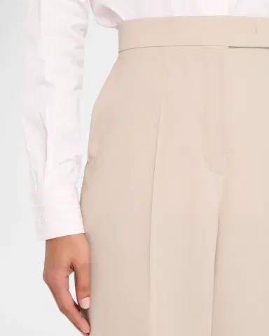 Max Mara High-Rise Wide-Leg Trousers | Thumbnail 5 Max Mara High-Rise Wide-Leg Trousers | Thumbnail 5