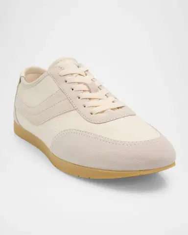Vince Men's LA Leather & Suede Runner Sneakers | Thumbnail 5 Vince Men's LA Leather & Suede Runner Sneakers | Thumbnail 5