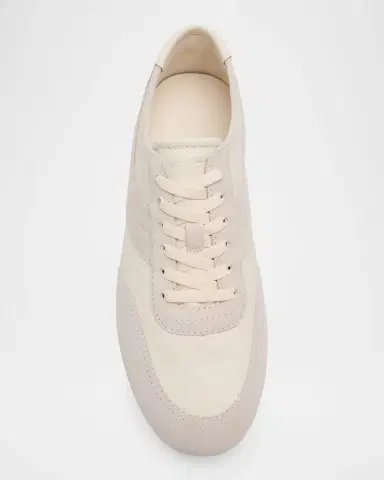 Vince Men's LA Leather & Suede Runner Sneakers | Thumbnail 6 Vince Men's LA Leather & Suede Runner Sneakers | Thumbnail 6