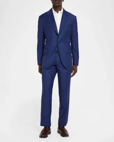 Brunello Cucinelli Pinstriped Linen-Blend Single-Breasted Suit | Thumbnail 2 Brunello Cucinelli Pinstriped Linen-Blend Single-Breasted Suit | Thumbnail 2