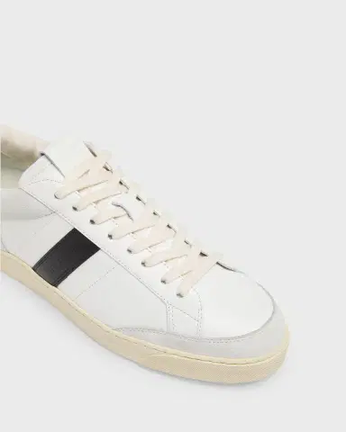 TOM FORD Men 's Blake Leather Low-Top Sneakers | Thumbnail 5 TOM FORD Men 's Blake Leather Low-Top Sneakers | Thumbnail 5