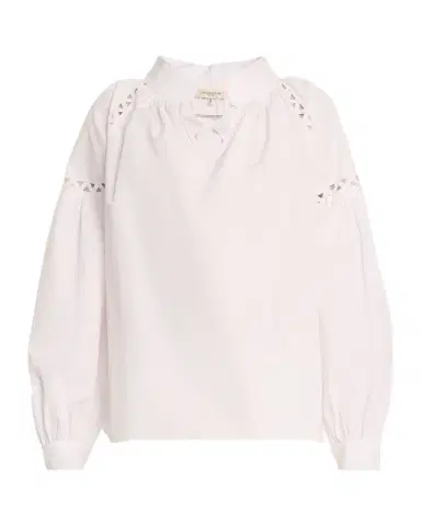 Lafayette 148 New York Soutache-Inset Cotton Poplin Shirt | Thumbnail 1 Lafayette 148 New York Soutache-Inset Cotton Poplin Shirt | Thumbnail 1