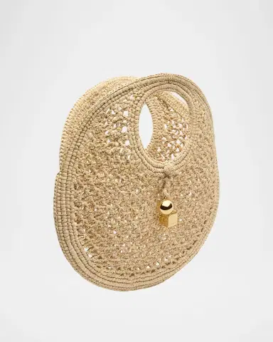 Jacquemus Le Petite Crochet Raffia Top-Handle Bag | Thumbnail 2 Jacquemus Le Petite Crochet Raffia Top-Handle Bag | Thumbnail 2