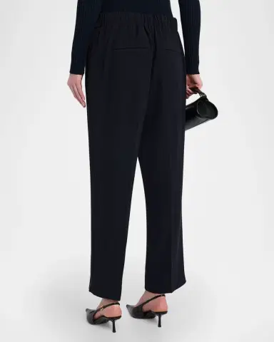 Vince Mid-Rise Tapered Pull-On Pants | Thumbnail 3 Vince Mid-Rise Tapered Pull-On Pants | Thumbnail 3