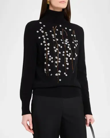 Libertine Sakura Cashmere Slim Turtleneck Sweater | Thumbnail 4 Libertine Sakura Cashmere Slim Turtleneck Sweater | Thumbnail 4