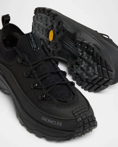 Moncler Men's Trailgrip Lite3 Nubuck & Suede Low-Top Sneakers | Thumbnail 5 Moncler Men's Trailgrip Lite3 Nubuck & Suede Low-Top Sneakers | Thumbnail 5