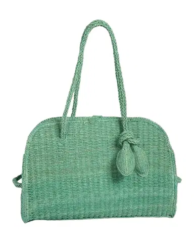Jacquemus Le Turismo Raffia Top-Handle Bowler Bag | Thumbnail 1 Jacquemus Le Turismo Raffia Top-Handle Bowler Bag | Thumbnail 1