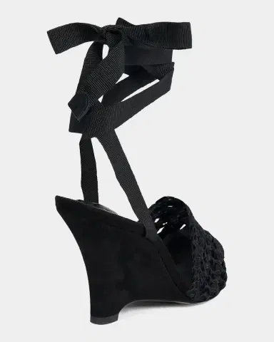 Jacquemus 80mm Les Espadrilles Ankle-Tie Wedge Mules | Thumbnail 3 Jacquemus 80mm Les Espadrilles Ankle-Tie Wedge Mules | Thumbnail 3