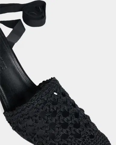 Jacquemus 80mm Les Espadrilles Ankle-Tie Wedge Mules | Thumbnail 4 Jacquemus 80mm Les Espadrilles Ankle-Tie Wedge Mules | Thumbnail 4