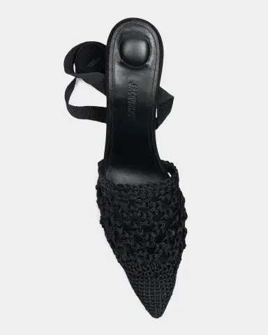 Jacquemus 80mm Les Espadrilles Ankle-Tie Wedge Mules | Thumbnail 5 Jacquemus 80mm Les Espadrilles Ankle-Tie Wedge Mules | Thumbnail 5