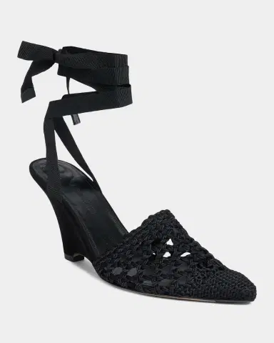 Jacquemus 80mm Les Espadrilles Ankle-Tie Wedge Mules | Thumbnail 6 Jacquemus 80mm Les Espadrilles Ankle-Tie Wedge Mules | Thumbnail 6