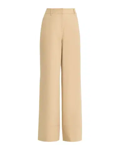 Lafayette 148 New York Charles Wide-Leg Twill Pants | Thumbnail 1 Lafayette 148 New York Charles Wide-Leg Twill Pants | Thumbnail 1