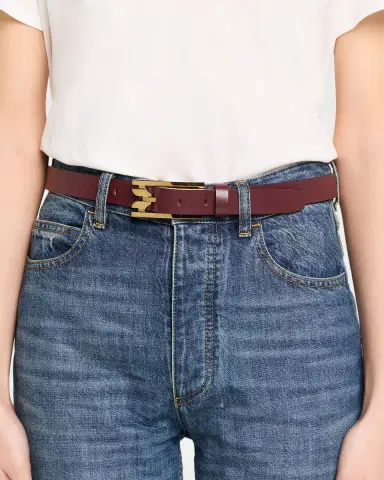 Victoria Beckham Dorian Pin-Buckle Leather Belt | Thumbnail 2 Victoria Beckham Dorian Pin-Buckle Leather Belt | Thumbnail 2