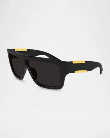 Bottega Veneta BV1451S-001 Acetate Rectangle Sunglasses | Thumbnail 2 Bottega Veneta BV1451S-001 Acetate Rectangle Sunglasses | Thumbnail 2