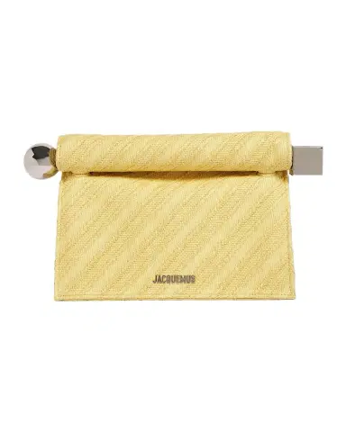 Jacquemus La Pochette Rond Carre Rolled Clutch Bag | Thumbnail 1 Jacquemus La Pochette Rond Carre Rolled Clutch Bag | Thumbnail 1